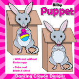 Easter Bilby Craft Activity | Printable Puppet