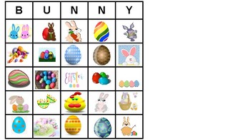 Preview of Easter Bingo