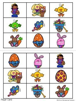 Easter Bingo by Little Learner Toolbox | TPT