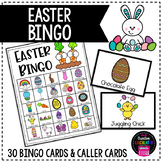 Easter Bingo - 30 Unique Bingo Cards