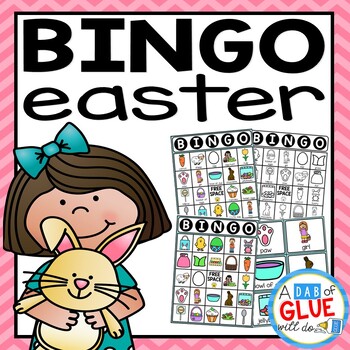 Preview of Easter BINGO | Easter Vocabulary Games | Easter Articulation Activities
