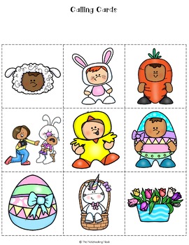 Easter Bingo By The Notebooking Nook 