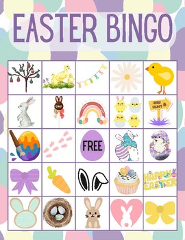 Preview of Easter Bingo