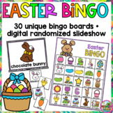 Easter Bingo Activity Game with Digital Randomized Slideshow