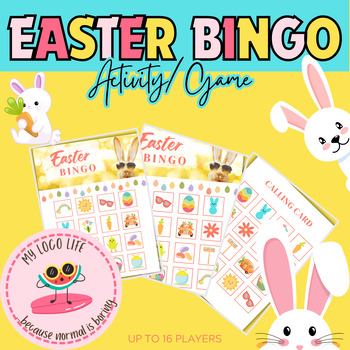 Preview of Easter Bingo |All Ages| Activity | Bunny