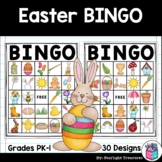 Easter Bingo Cards for Early Readers - Easter Bingo FREEBIE