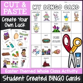 Easter Bingo Game | Cut and Paste Activities Bingo Template