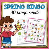 Spring Bingo Game Spring Activities for Kindergarten