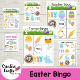 Easter Bingo Game -- PreK | Kindergarten | 1st