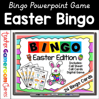 Preview of Easter Bingo Powerpoint Game