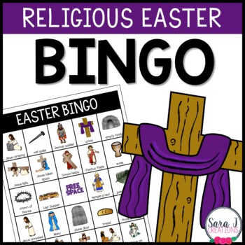 Preview of Easter Bingo Religious Catholic Christian Activities