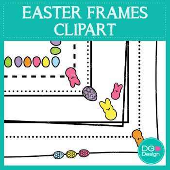 Preview of Easter Boarders and Frames