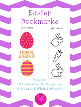 Preview of Easter Bookmarks