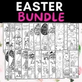Easter Bookmarks BUNDLE | Bunnies | Carrots | Easter Eggs 