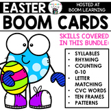 Easter Boom Cards Deck Bundle for Preschool and Kindergart