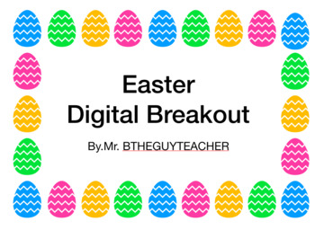 Preview of Easter Breakout - Digital Escape Room