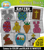 Easter Building Blocks Clipart {Zip-A-Dee-Doo-Dah Designs}