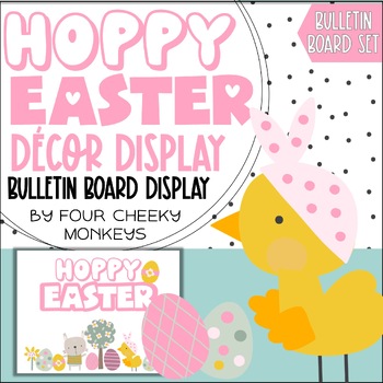 Preview of Easter Bulletin Board Decor / Door Window Classroom Decor