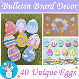 Easter Bulletin Board Decor | Easter Egg Hunt