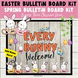 Easter Bulletin Board Ideas | Spring Door Decorations | Editable
