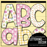 Easter Bulletin Board Lettering and Borders