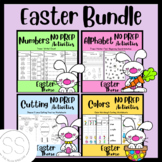 Easter Bundle | Cutting | Numbers & Counting | Alphabet | Colors