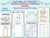 Easter Bundle, Pre K, Early Childhood Worksheets, Class Ac