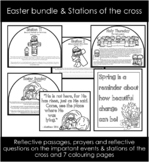 Easter Bundle: Stations of the cross and colouring pages