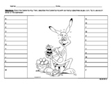 Easter Bunny Adjectives Worksheet