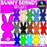 Easter Bunny Behinds - Brights - Clip Art Set {Educlips Clipart}