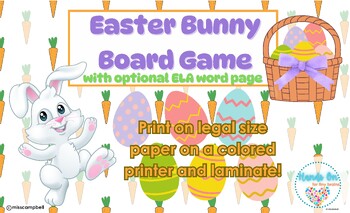 Preview of Easter Bunny Board Game