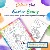 Easter Bunny Board Game - parts of the body and colours