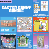 Easter Bunny Bulletin Decorations, Activities, Crafts, and