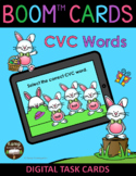 Easter Bunny CVC Words BOOM Cards™