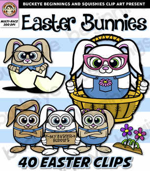 Preview of Easter Bunny Clip Art