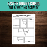 Easter Bunny Comic Project | Art and Writing Printable | H