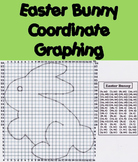 Easter Bunny Math Activity: Coordinate Plane Graphing Pict