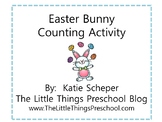 Easter Bunny Counting Activity
