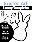Easter Bunny Craft | Fine Motor Activities | Q Tip Paintin