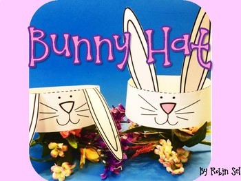 Preview of Easter Bunny Craft* {Rabbit Ear Printable Hat Bunny Headband}