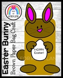 Easter Bunny Craft - Rabbit Puppet - Easter Egg Bag - Spri
