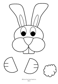 Easter Bunny Craftivity by Classroom Ponderings | TPT