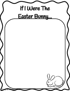Easter Bunny Craftivity by Cozy in Kindergarten | TpT