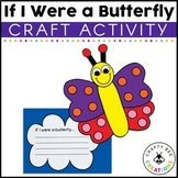 Butterfly Craft Template Spring Writing Prompts June Bulle