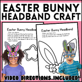 Easter Bunny Ears Headband Crown Craft for Kids| Fun Party