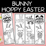 Easter Bunny Hoppy Easter Bookmarks | Happy Easter | Eggs 