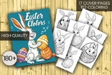 Easter Bunny Kids Coloring Book | Christian Activity Book 