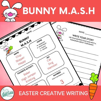 Preview of Easter Bunny MASH - Creative Writing Activity
