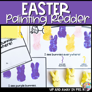 Preview of Easter Bunny Marshmallows Stamping Mat and Interactive Easy Reader Colors Review