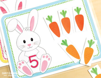 Easter Bunny Number Activities | Bunny 1-10 Number and Counting Activities
